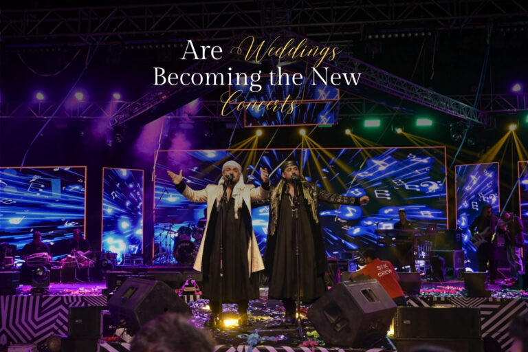  Are Weddings Becoming the New Concerts? 